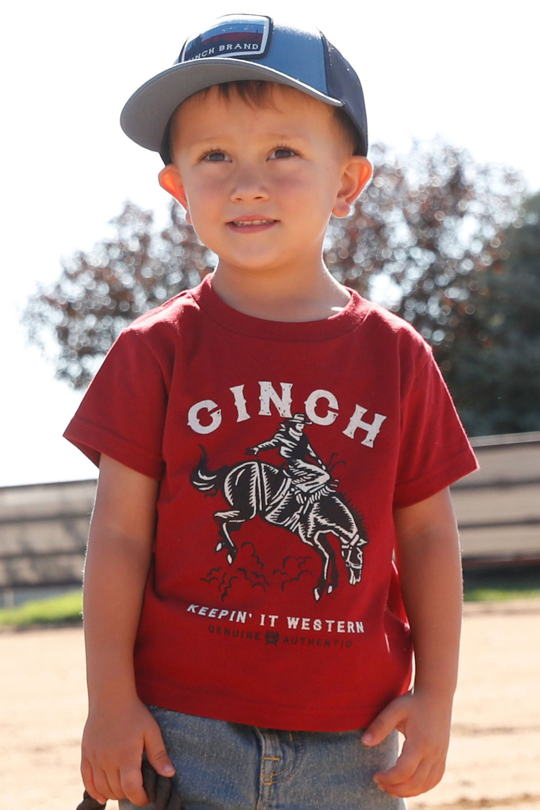 Cinch - Toddler Cinch Up Red Tee