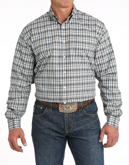 Cinch - Mens Lefty Blue Arena Shirt