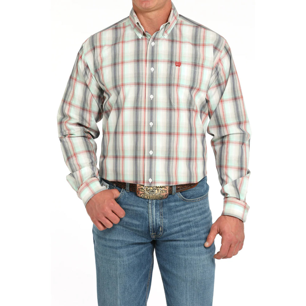 Cinch - Mens Multi Colour Plaid Shirt
