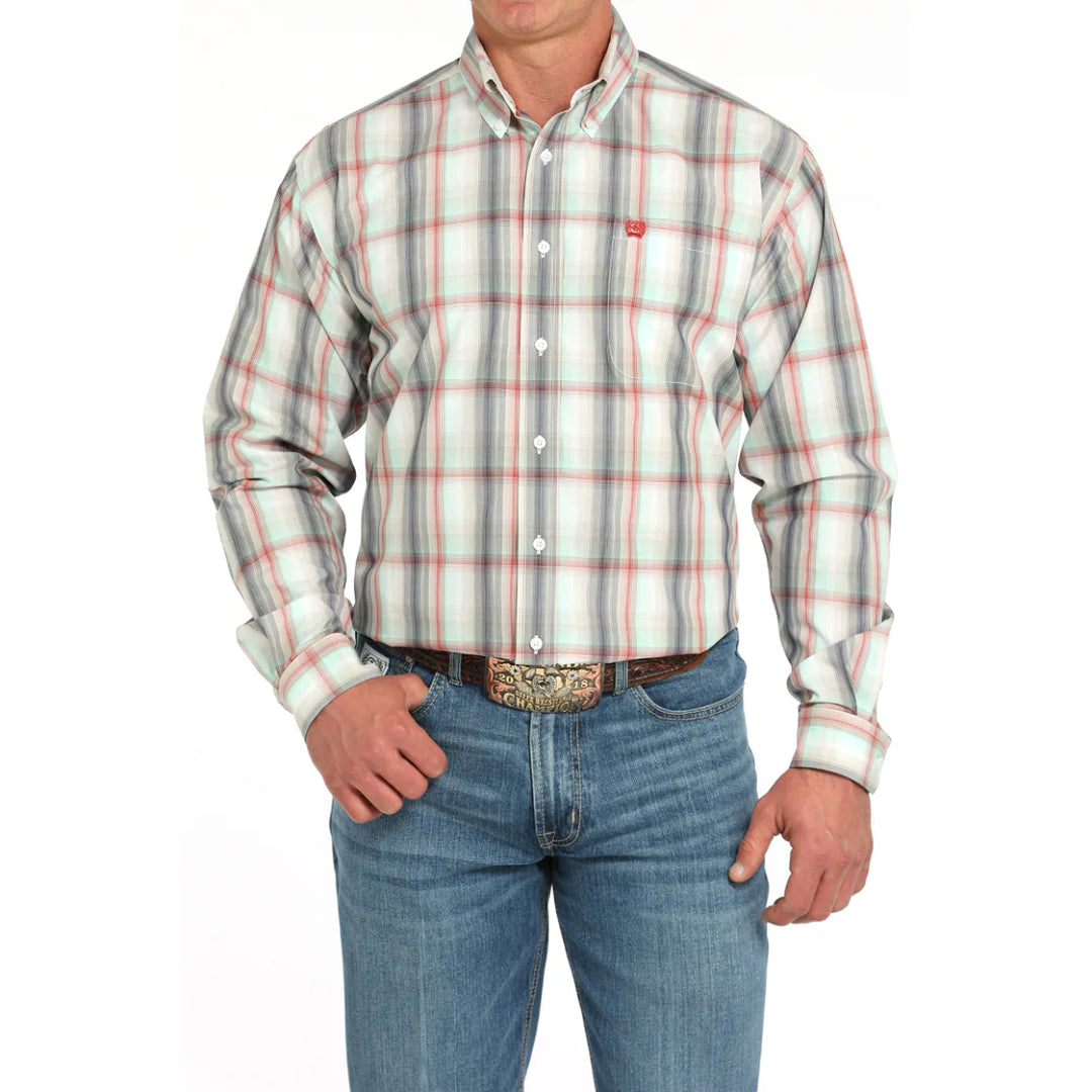 Cinch - Mens Multi Colour Plaid Shirt