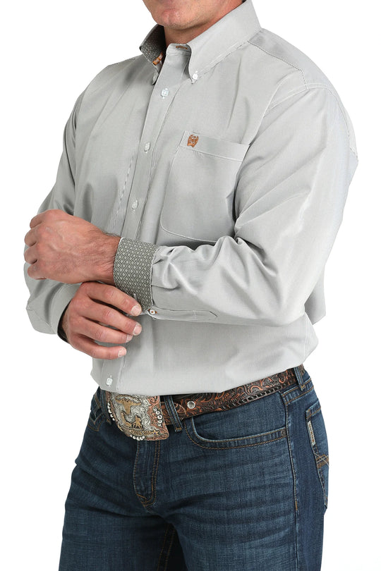 Cinch - Mens Olive Stripe Arena Shirt