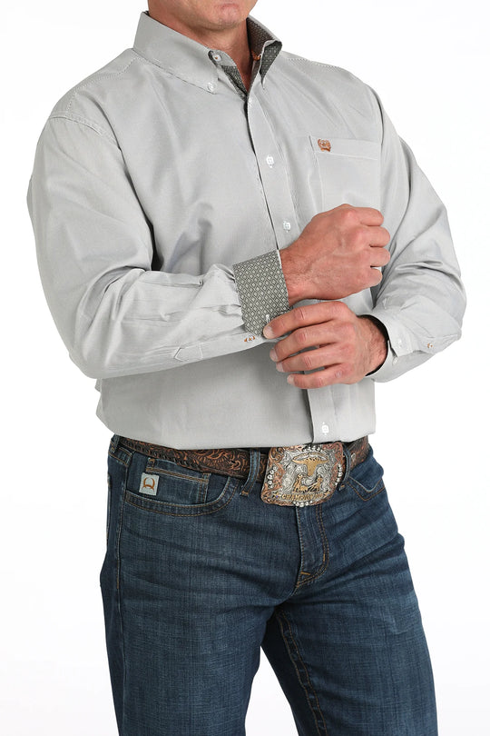 Cinch - Mens Olive Stripe Arena Shirt