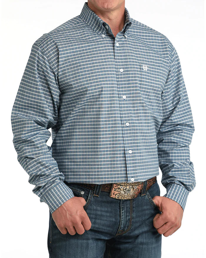 Cinch - Mens Classic Blue Arena Shirt