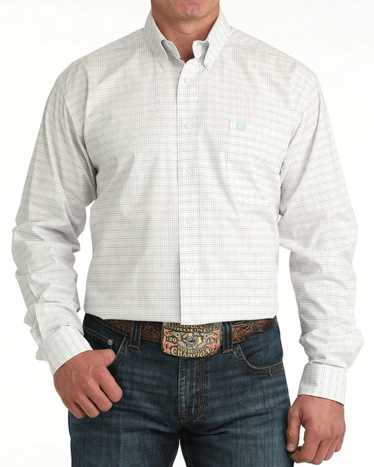 Cinch - Men's Boone White Arena Shirt