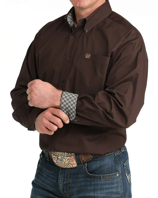 Cinch - Men's Classic Brown Arena Shirt
