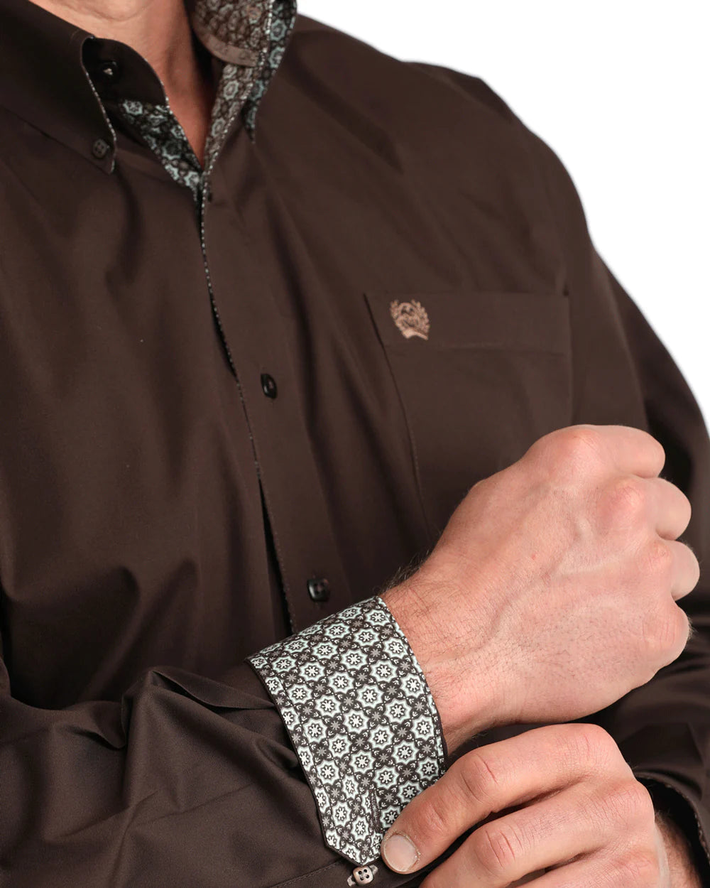 Cinch - Men's Classic Brown Arena Shirt