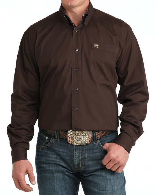 Cinch - Men's Classic Brown Arena Shirt
