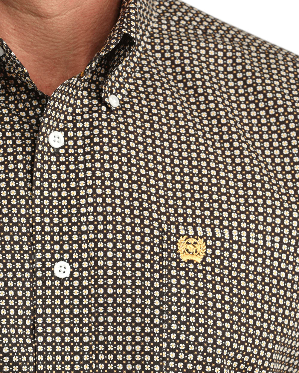 Cinch - Men's Hank Black Geo Arena Shirt