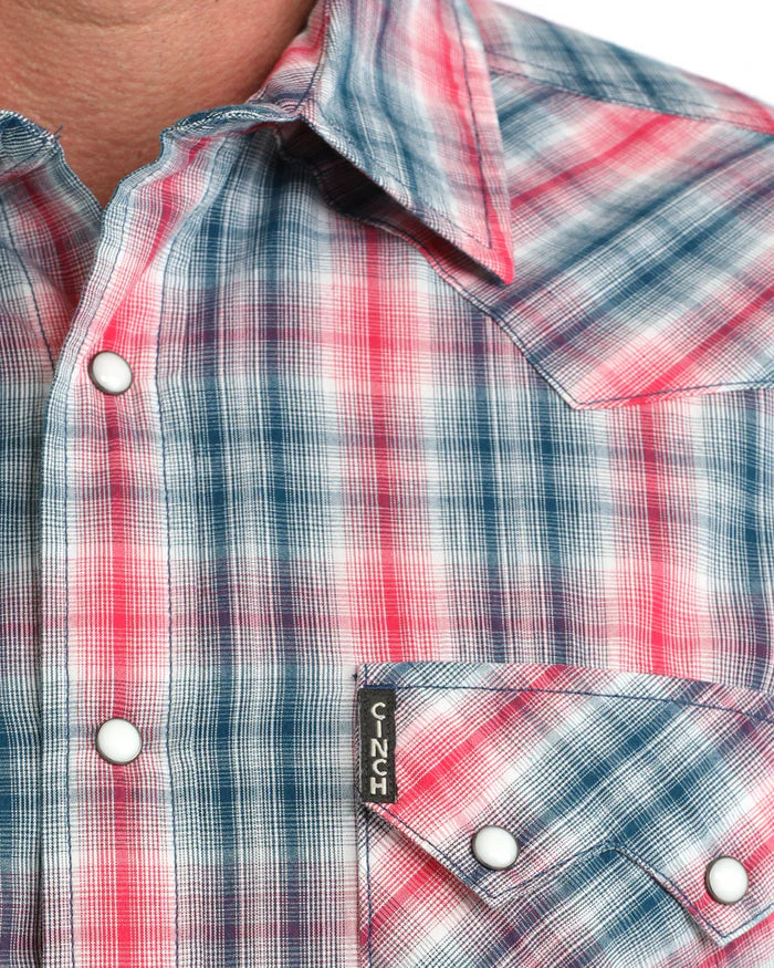 Cinch - Mens White Modern Fit Arena Shirt