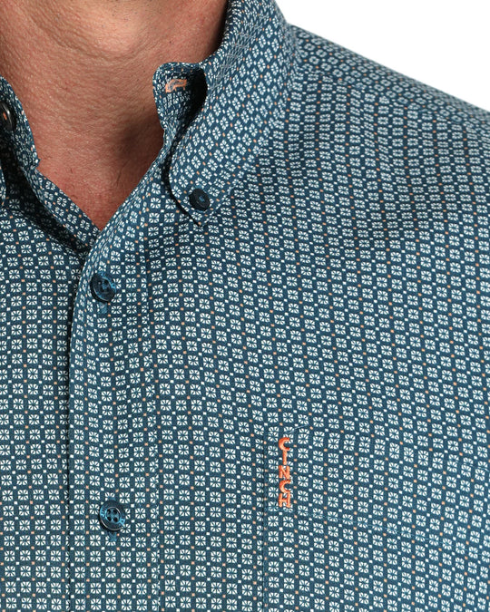 Cinch - Mens Geo Modern Fit Arena Shirt