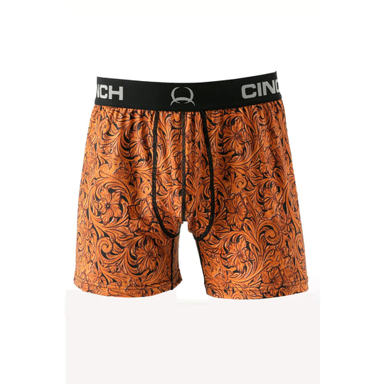 Cinch - Mens 9" Boxer Briefs Leather