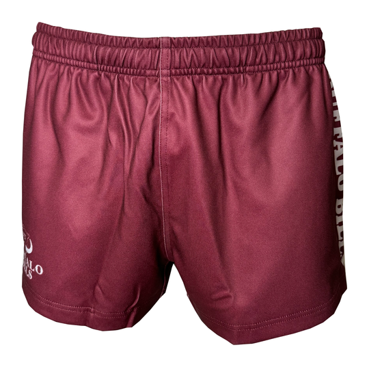 BBWS - Mens Maroon Footy Shorts