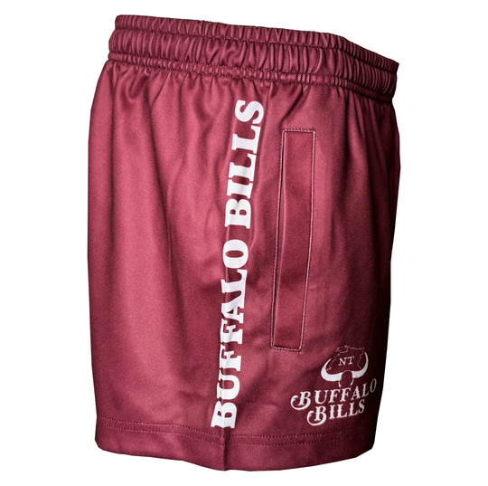 BBWS - Mens Maroon Footy Shorts