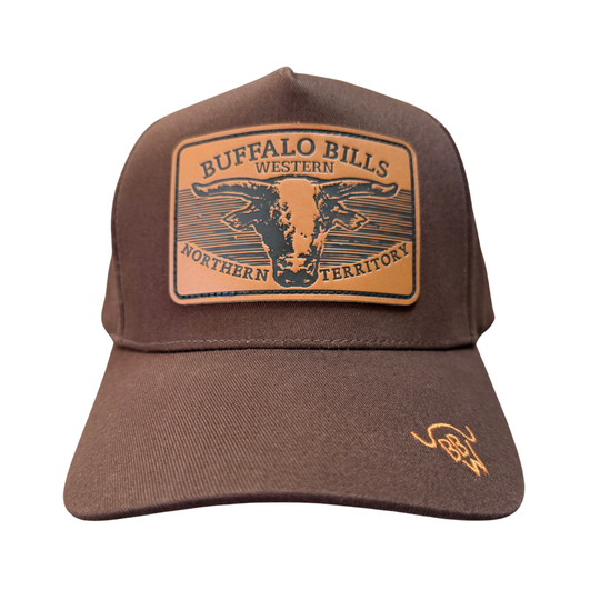 BBWS - Brown Scrub Bull Full Fabric Cap