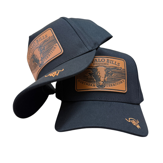 BBWS - Black Scrub Bull Full Fabric Cap
