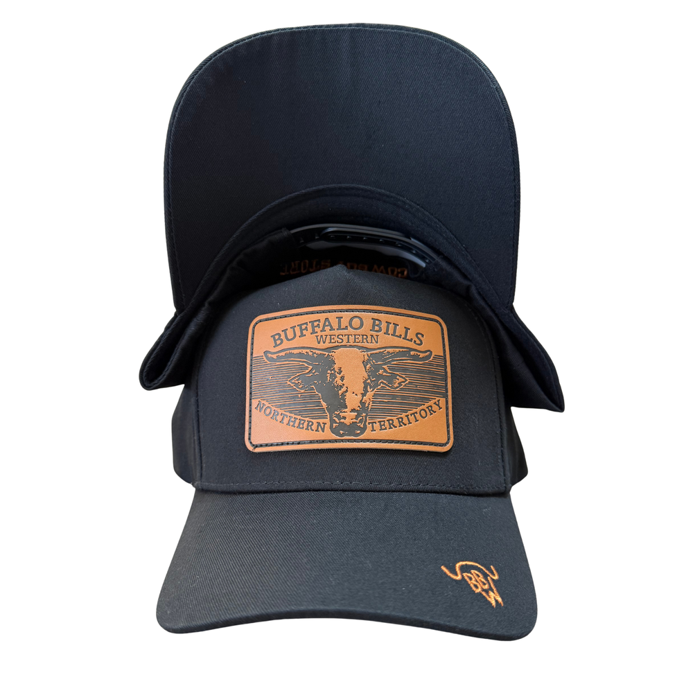 BBWS - Black Scrub Bull Full Fabric Cap