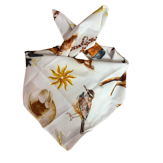 Wild Rag - White Cowboy Small