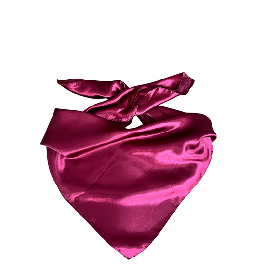 Wild Rag - Solid Burgundy Medium