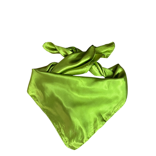 Wild Rag - Solid Lime Green Large