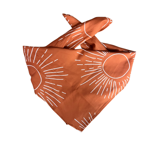 Wild Rag - Rust Sunburst Small