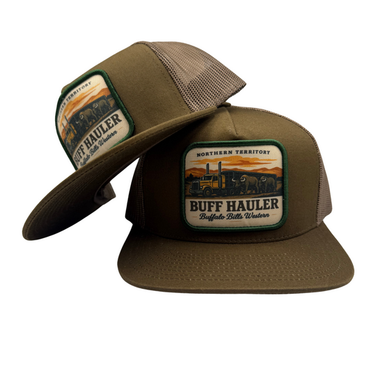 BBWS - Brown Buff Hauler Flat Cap