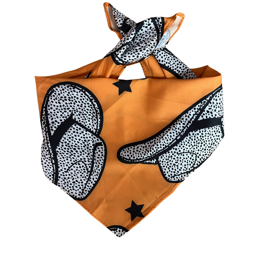 Wild Rag - Orange Cowboy Hat Small