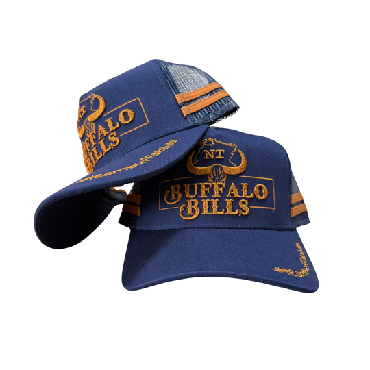 BBWS - Kids Navy/Rust NT Logo Trucker Cap