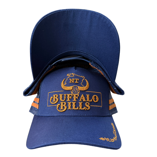 BBWS - Kids Navy/Rust NT Logo Trucker Cap