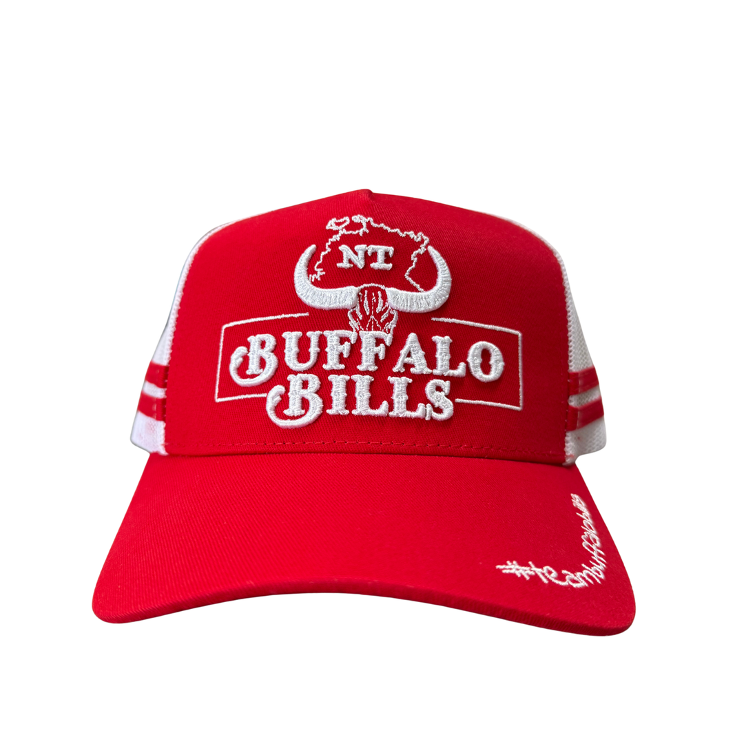 BBWS - Kids Red/White NT Logo Trucker Cap