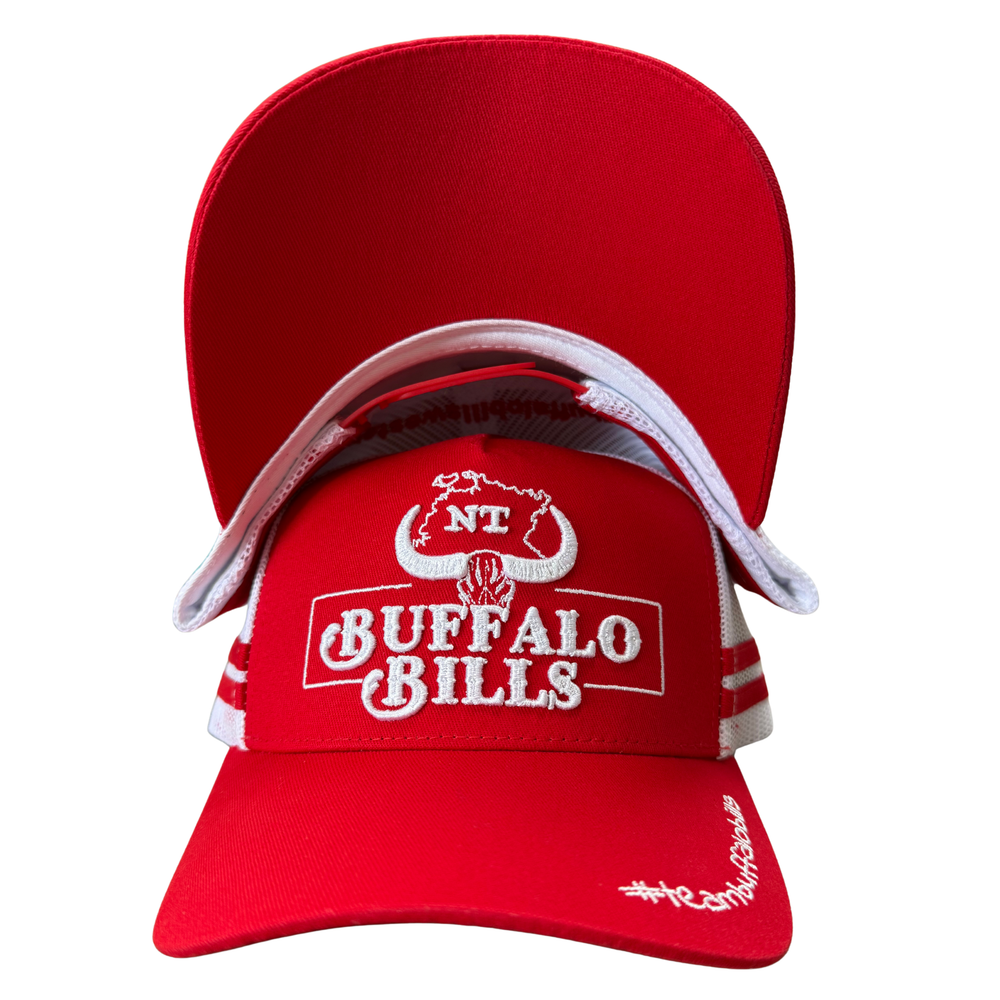 BBWS - Kids Red/White NT Logo Trucker Cap