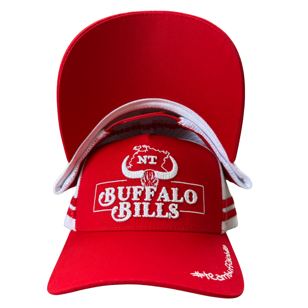 BBWS - Kids Red/White NT Logo Trucker Cap