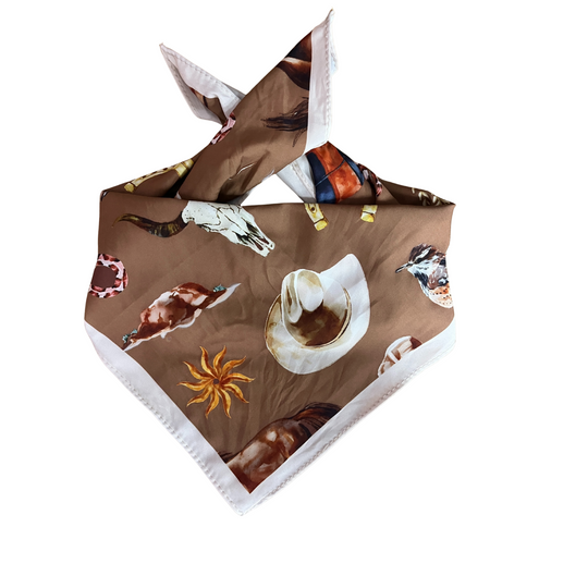 Wild Rag - Brown Cowboy Small