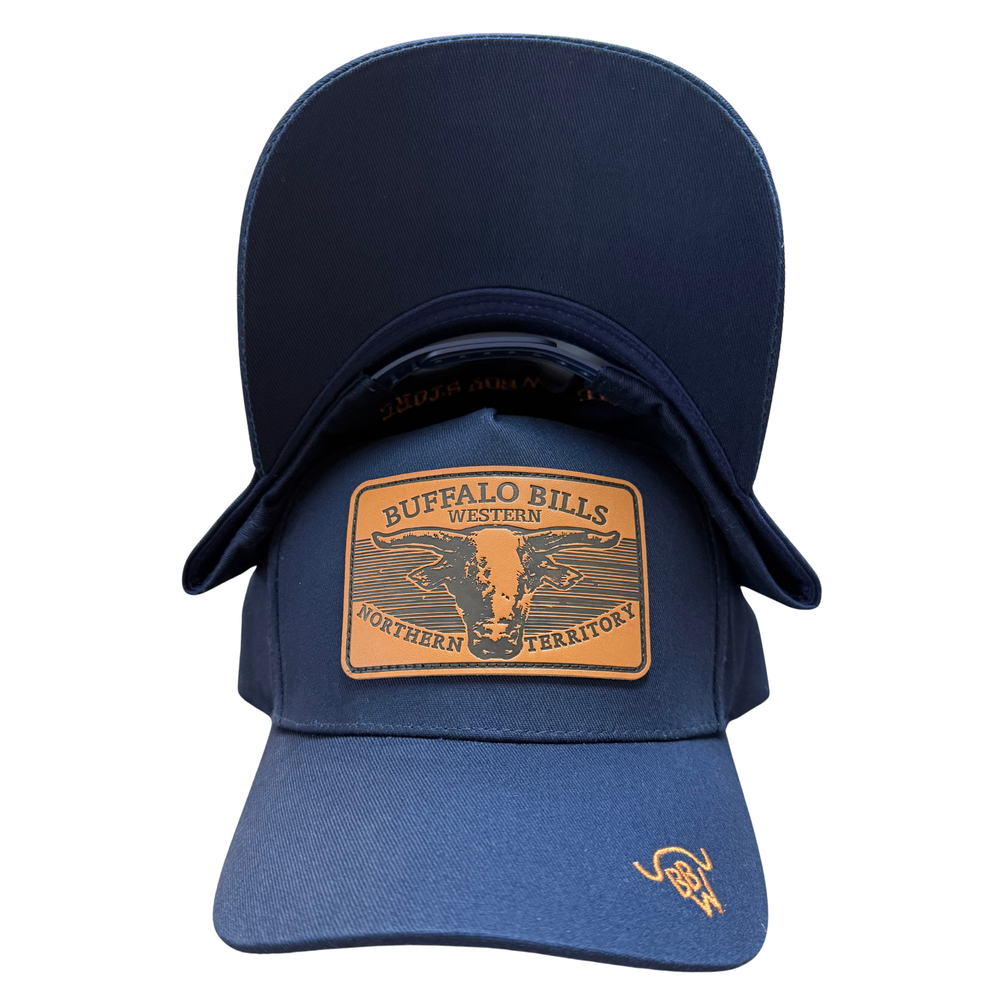 BBWS - Navy Scrub Bull Full Fabric Cap