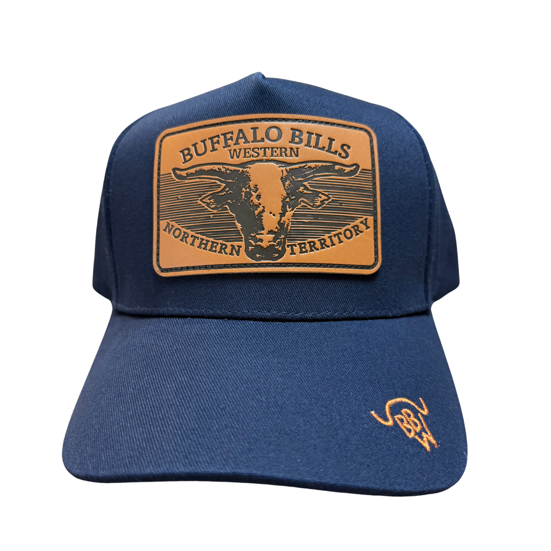 BBWS - Navy Scrub Bull Full Fabric Cap