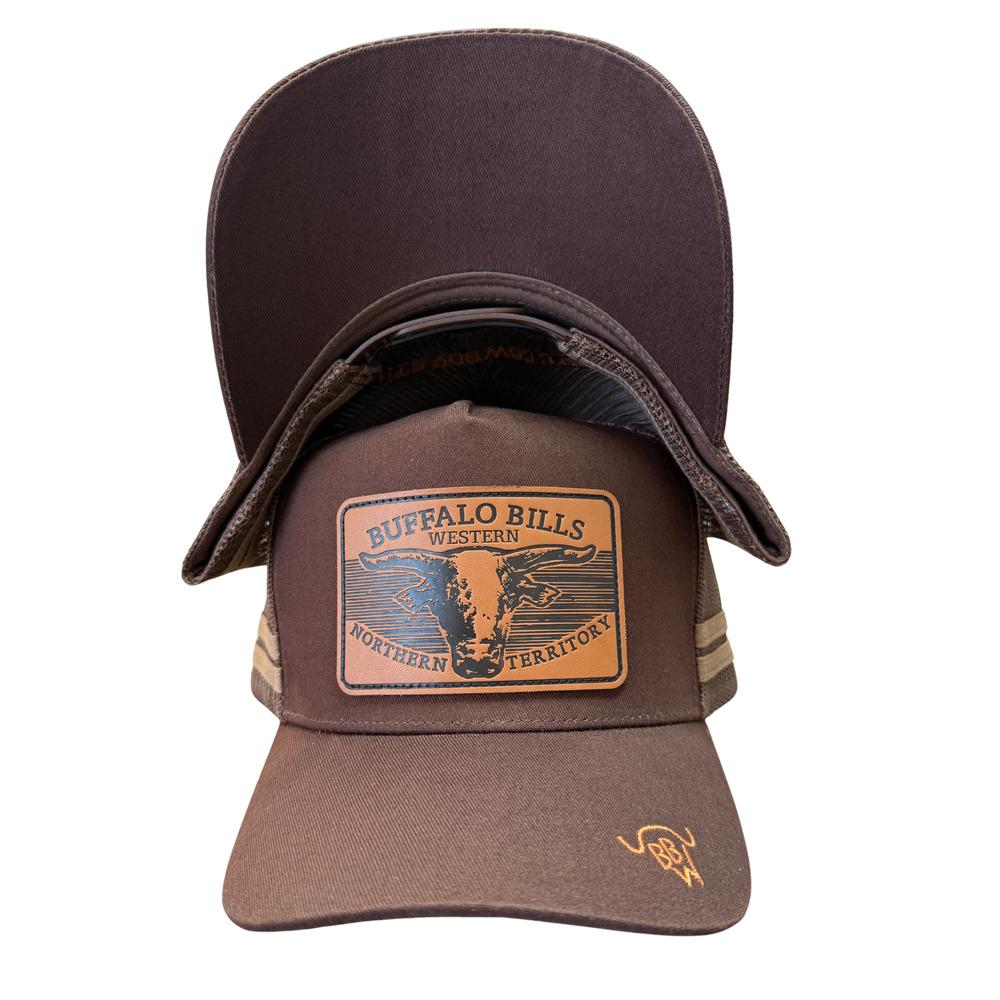 BBWS - Brown Scrub Bull Trucker Cap