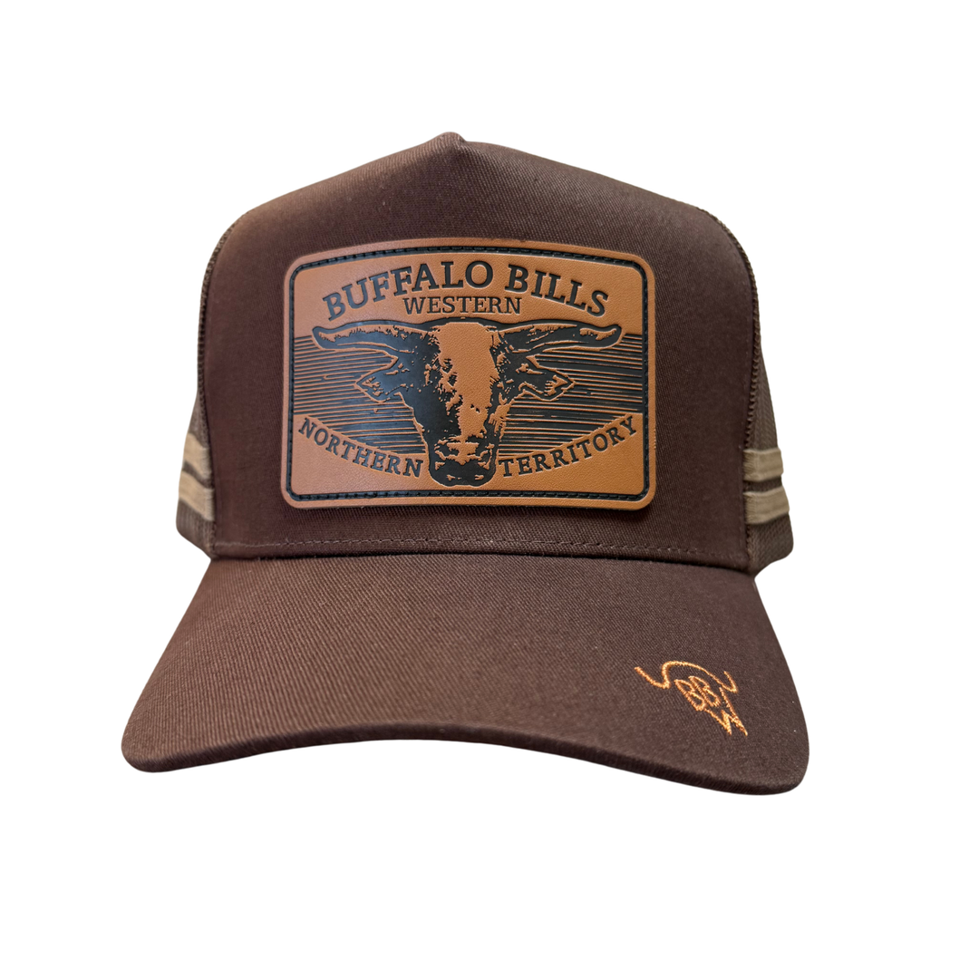 BBWS - Brown Scrub Bull Trucker Cap