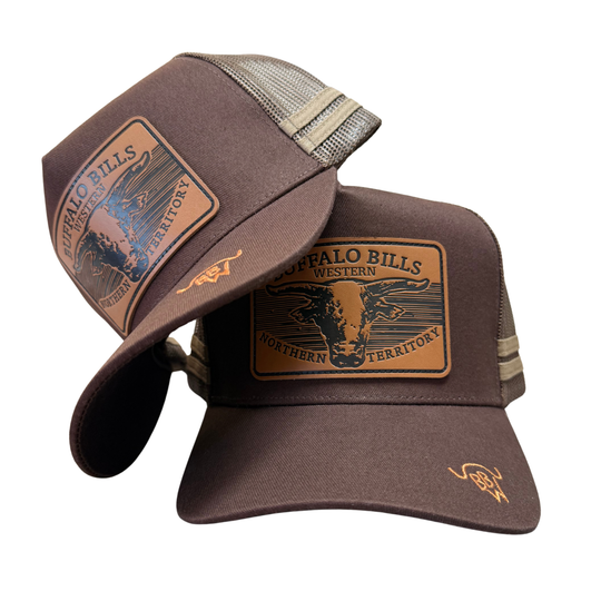 BBWS - Brown Scrub Bull Trucker Cap