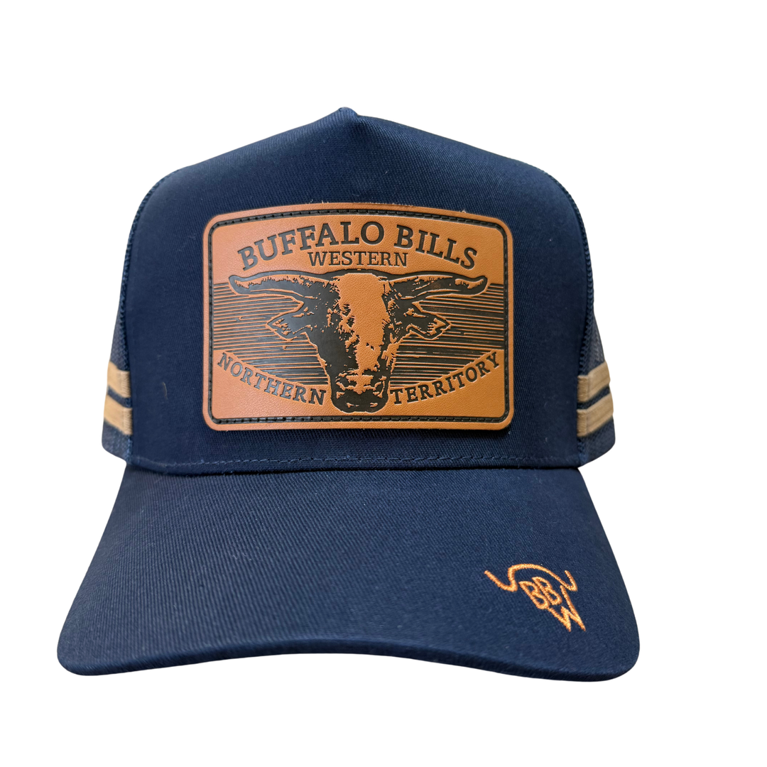 BBWS - Navy Scrub Bull Trucker Cap