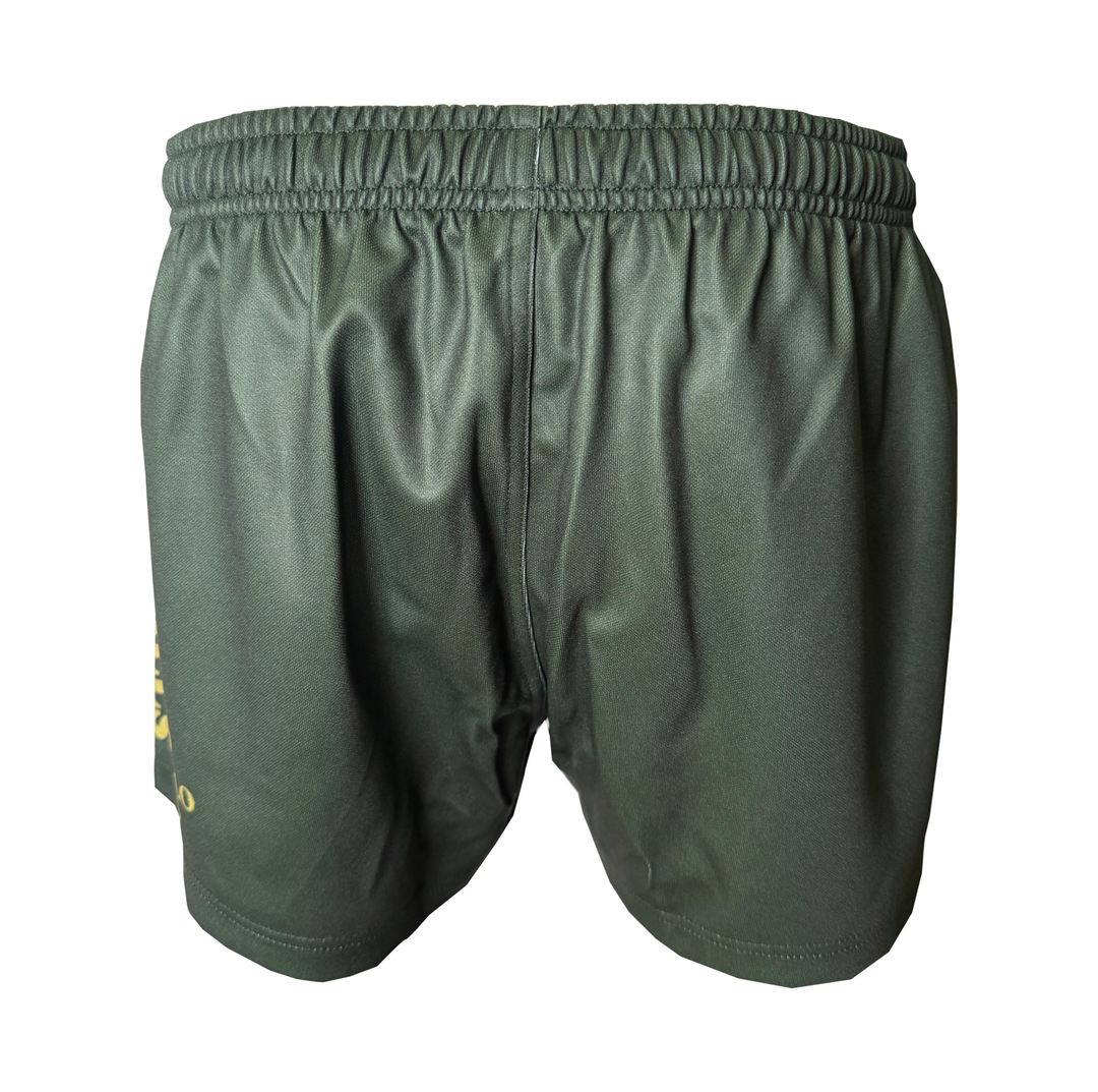 BBWS - Mens Olive Footy Shorts