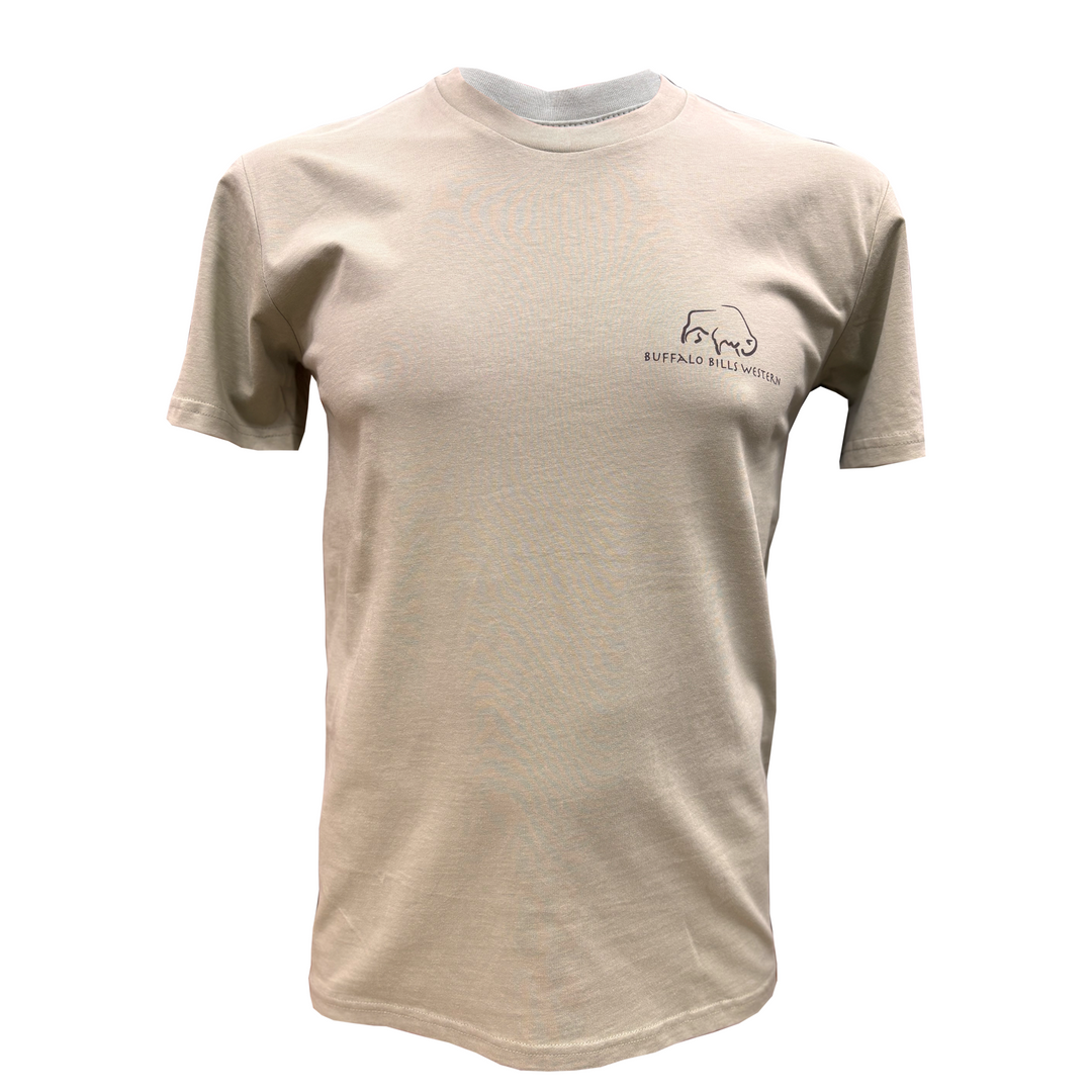 BBWS - Mens Pistachio Buff Ringer Tee