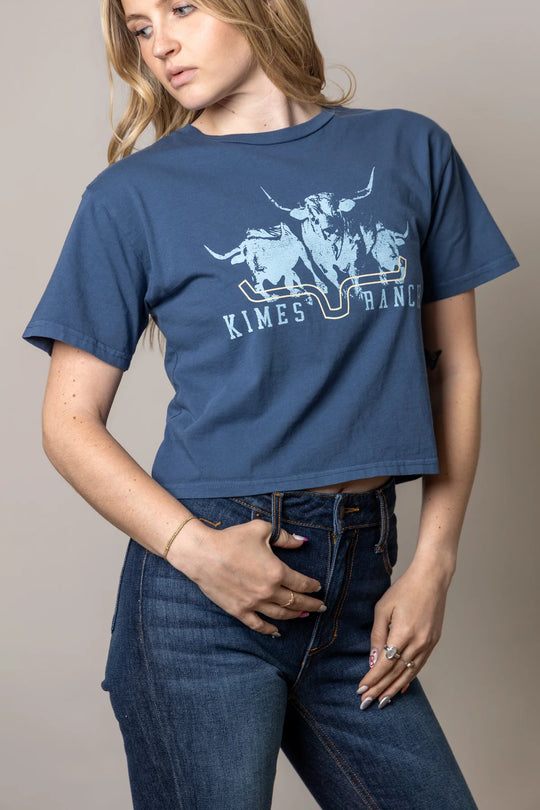 Kimes Ranch - Womens Movin' Out Cropped Tee