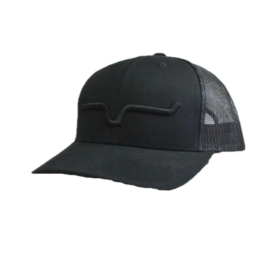 Kimes Ranch - Weekly Snapback Trucker Cap BLK/BLK
