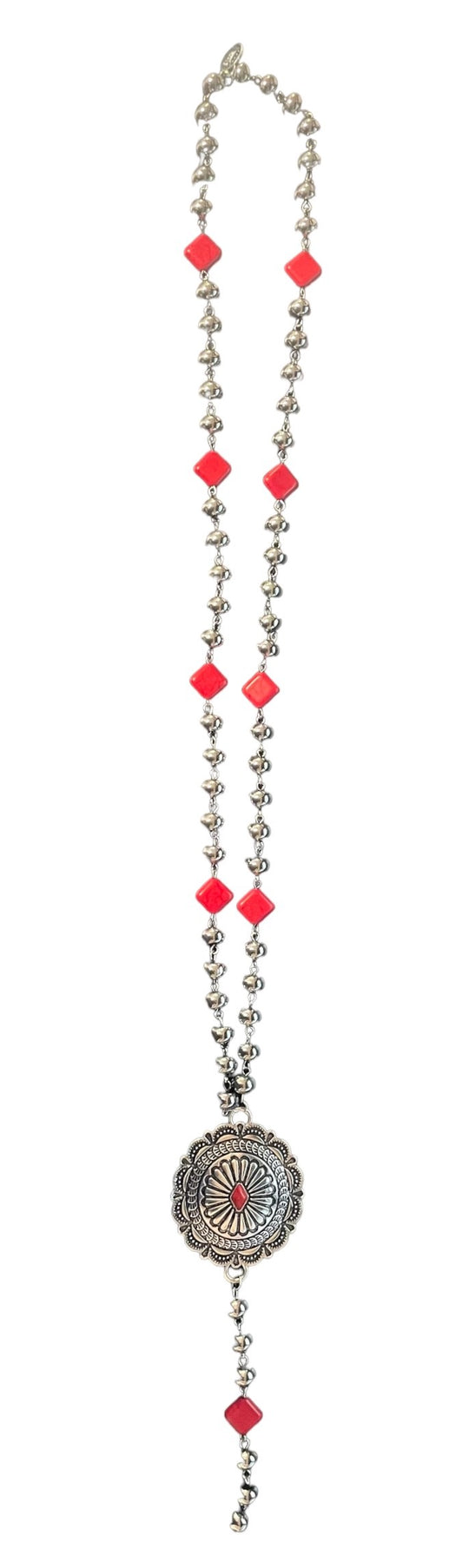 West & Co - Red Diamond Dolly Necklace