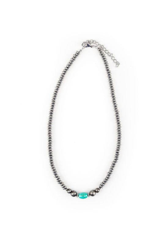 West & Co - Turquoise Navajo Pearl Necklace