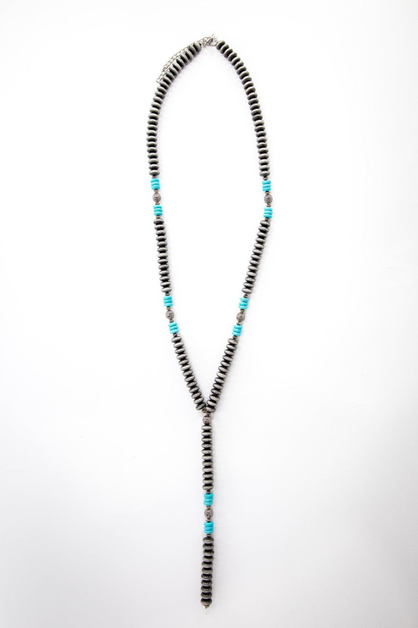 West & Co - Paisley Turquoise Necklace