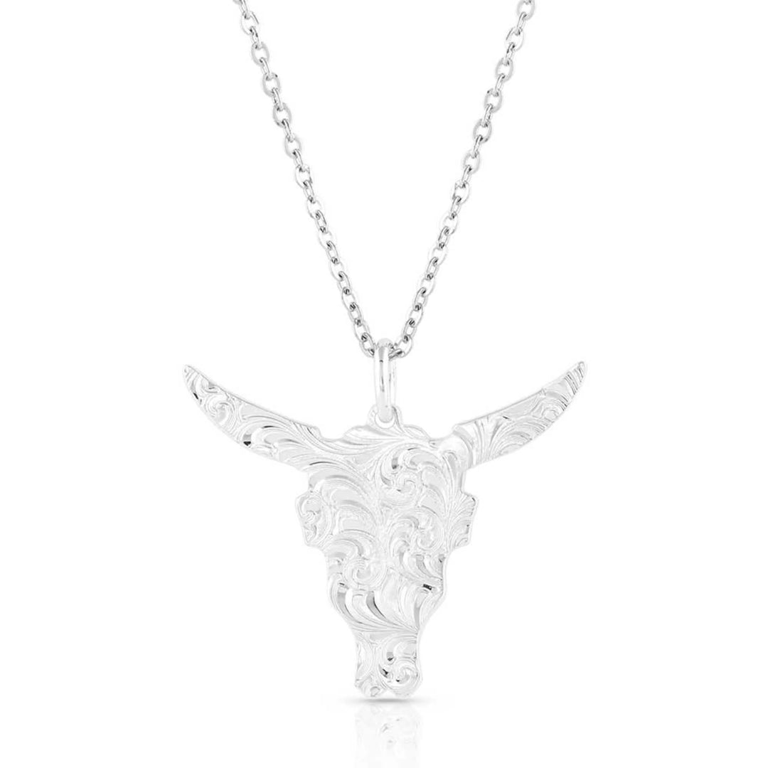 Montana Silversmith - Steer Head Necklace