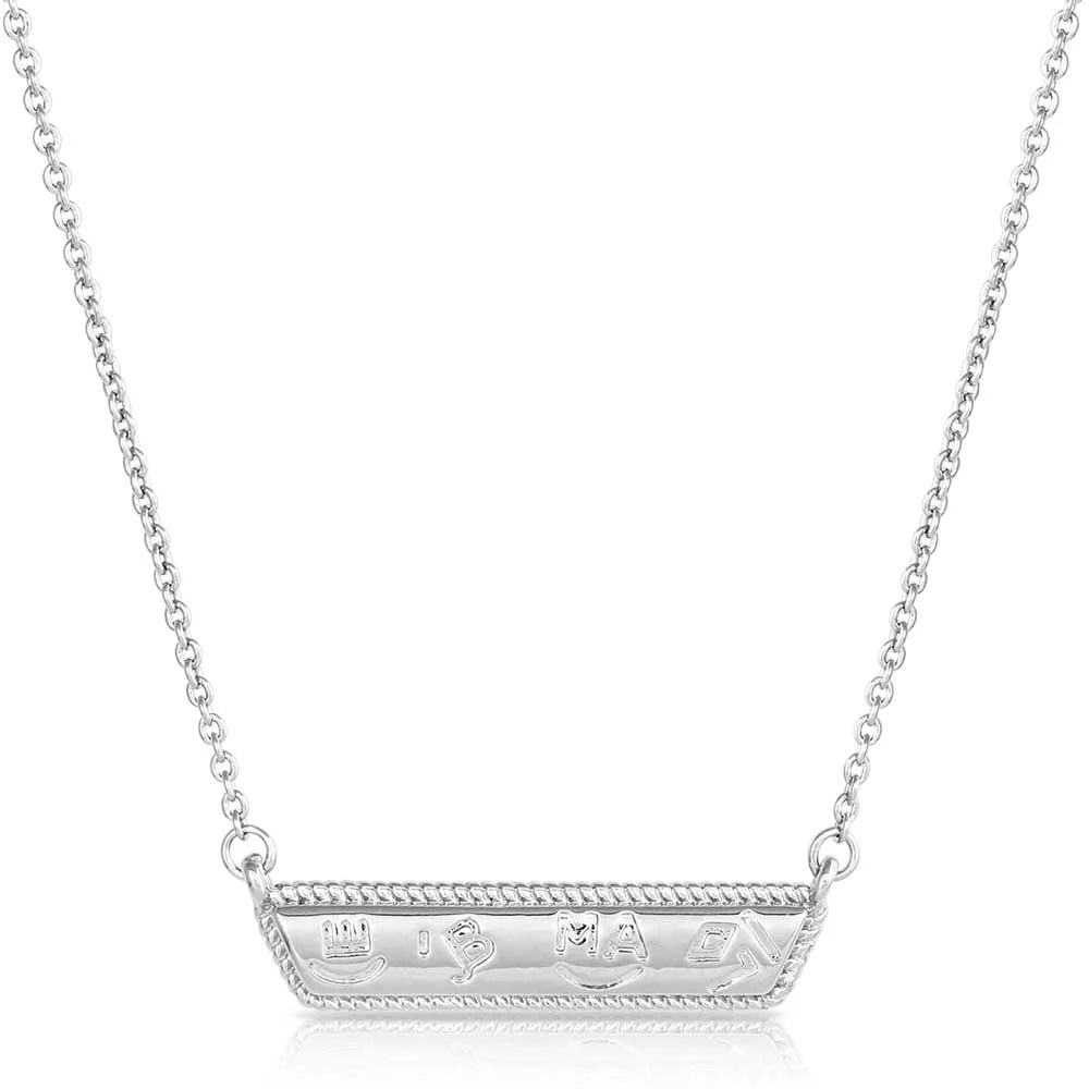 Montana Silversmith - High Noon Cobblestone Bar Necklace