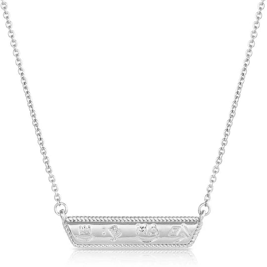 Montana Silversmith - High Noon Cobblestone Bar Necklace