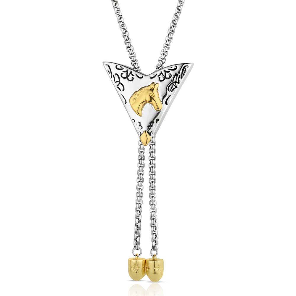 Montana Silversmith - Regal Rider Bolo Necklace