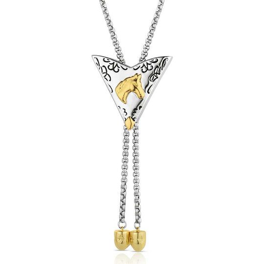 Montana Silversmith - Regal Rider Bolo Necklace
